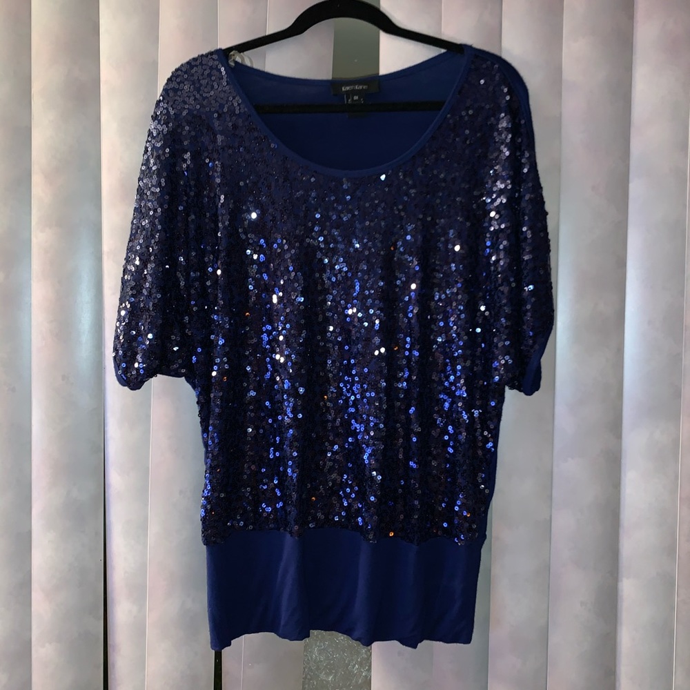 Karen Kane sequin top